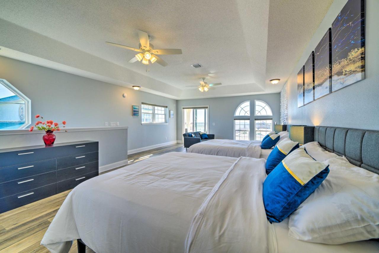 Sunny Pcb Home With Balcony Steps To The Beach! Panama City Beach Exteriör bild