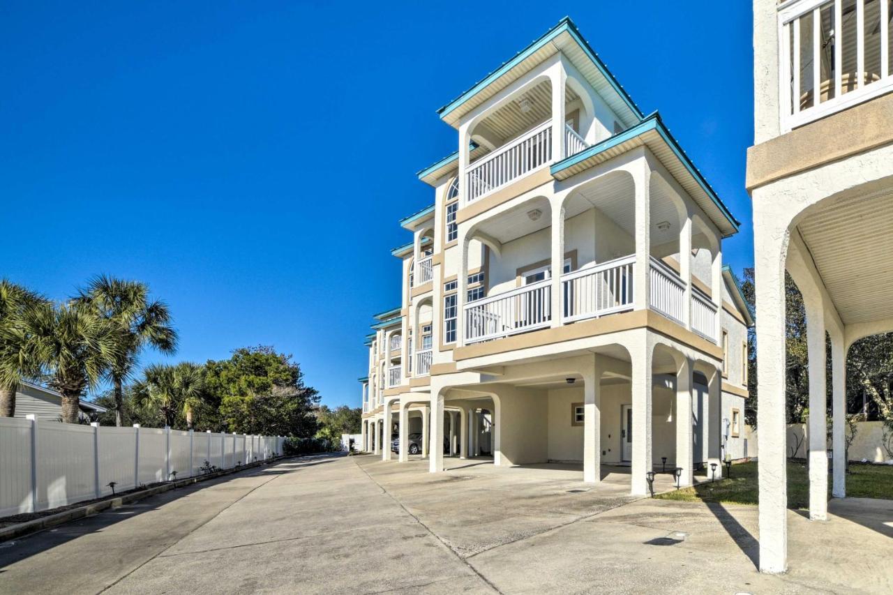 Sunny Pcb Home With Balcony Steps To The Beach! Panama City Beach Exteriör bild