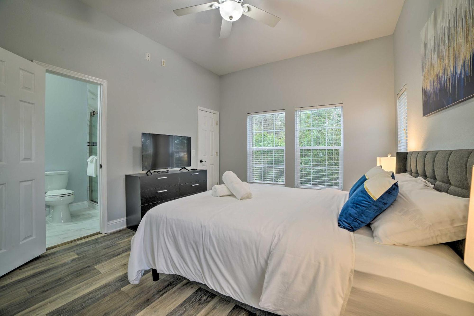 Sunny Pcb Home With Balcony Steps To The Beach! Panama City Beach Exteriör bild